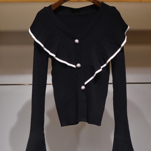 Wool knitted sweater